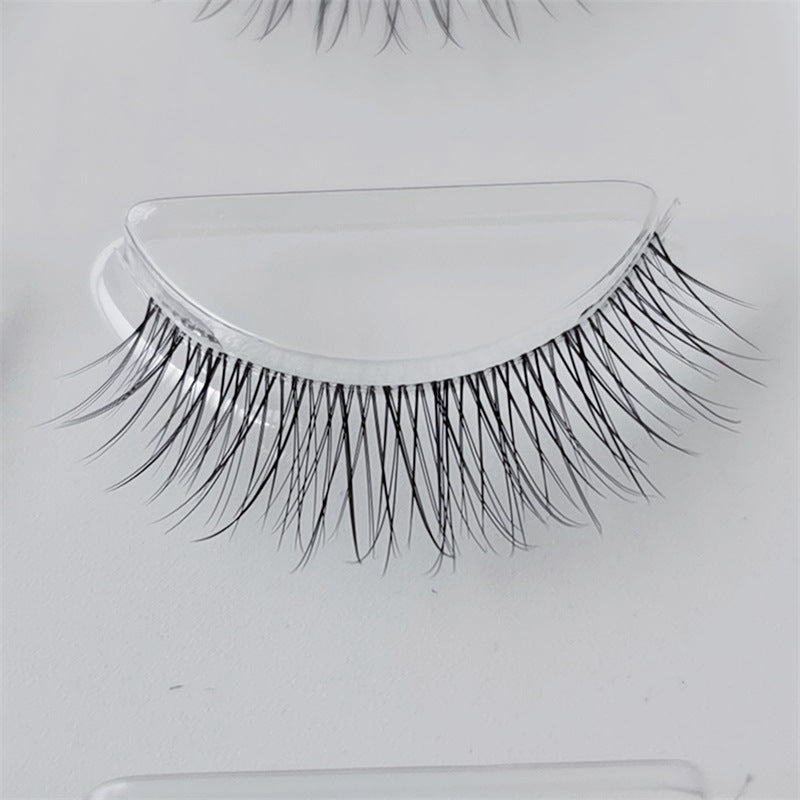 Fine stem transparent stem eyelashes