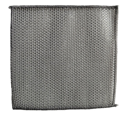 Steel wire cleaning dishwashing cloth, oil-free and stain-removing steel wire ball cleaning cloth
