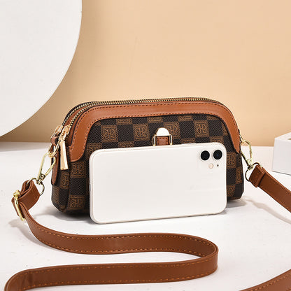 Fashion Print Casual Single Shoulder Crossbody Mini Small Bag Coin Purse