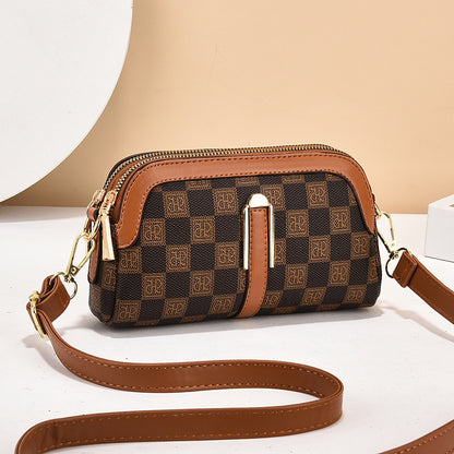 Fashion Print Casual Single Shoulder Crossbody Mini Small Bag Coin Purse