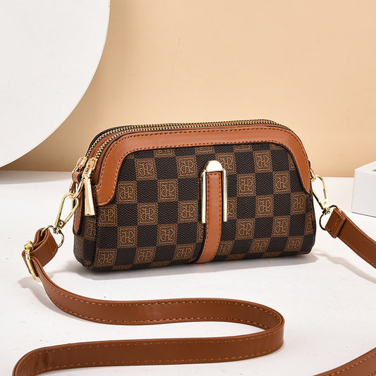 Fashion Print Casual Single Shoulder Crossbody Mini Small Bag Coin Purse