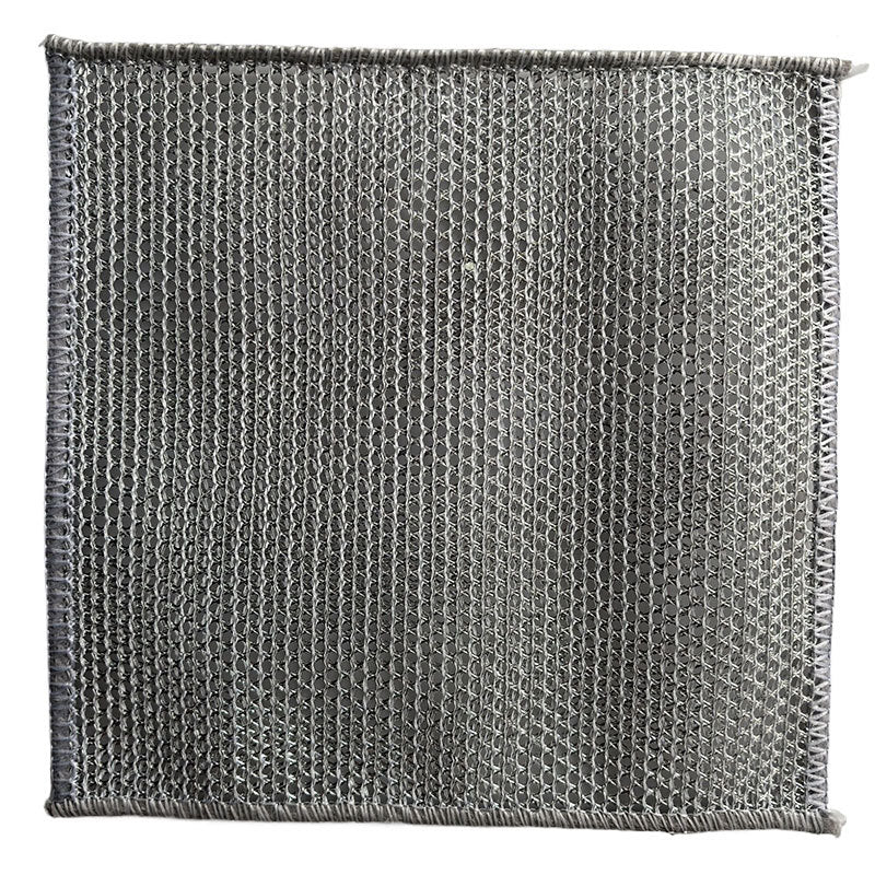 Steel wire cleaning dishwashing cloth, oil-free and stain-removing steel wire ball cleaning cloth