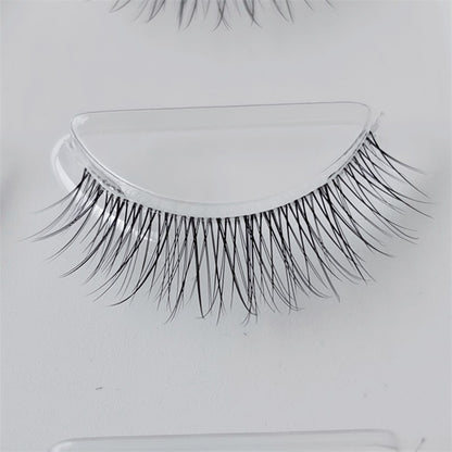 Fine stem transparent stem eyelashes