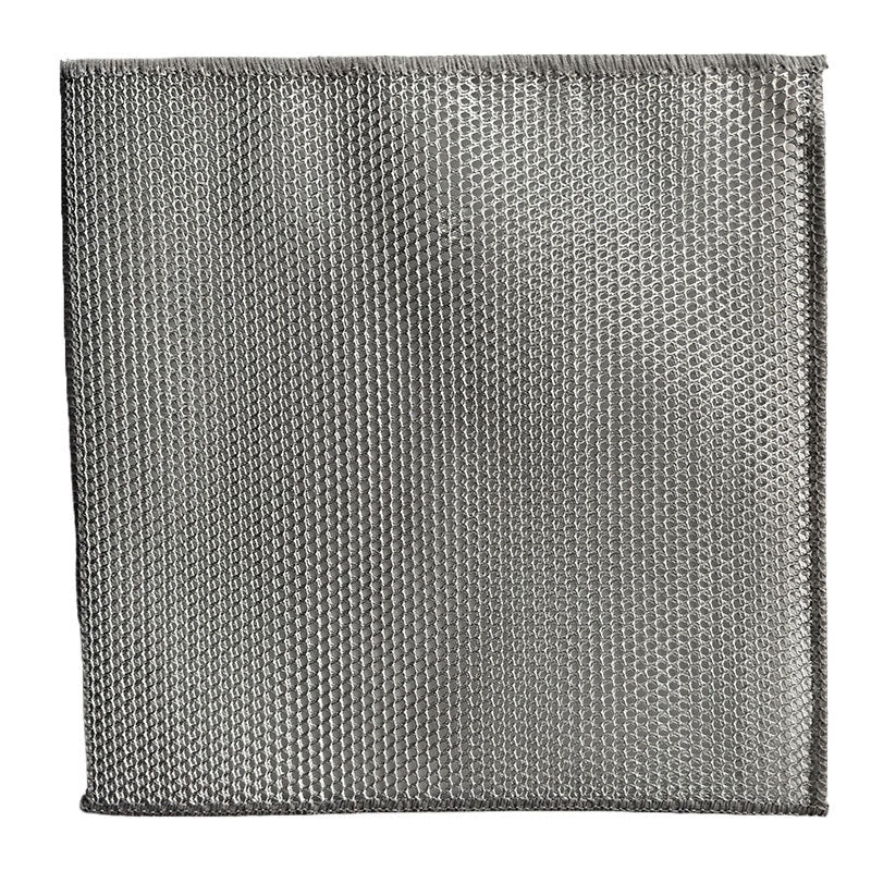 Steel wire cleaning dishwashing cloth, oil-free and stain-removing steel wire ball cleaning cloth