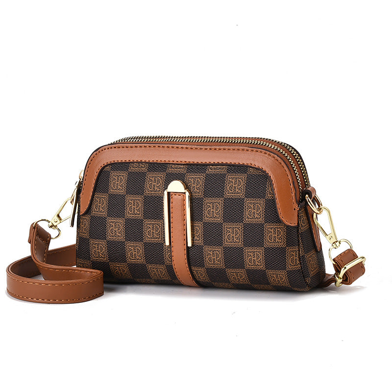 Fashion Print Casual Single Shoulder Crossbody Mini Small Bag Coin Purse